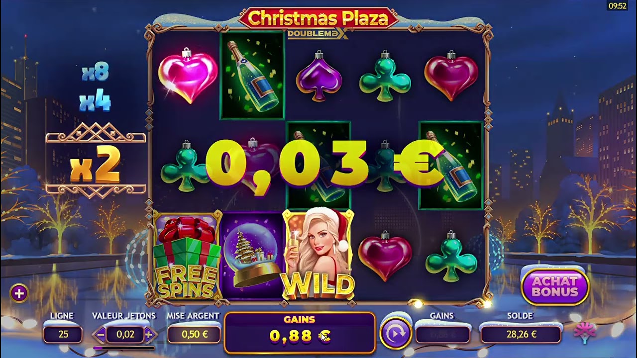 Christmas Plaza DoubleMax™ 🎁🍾