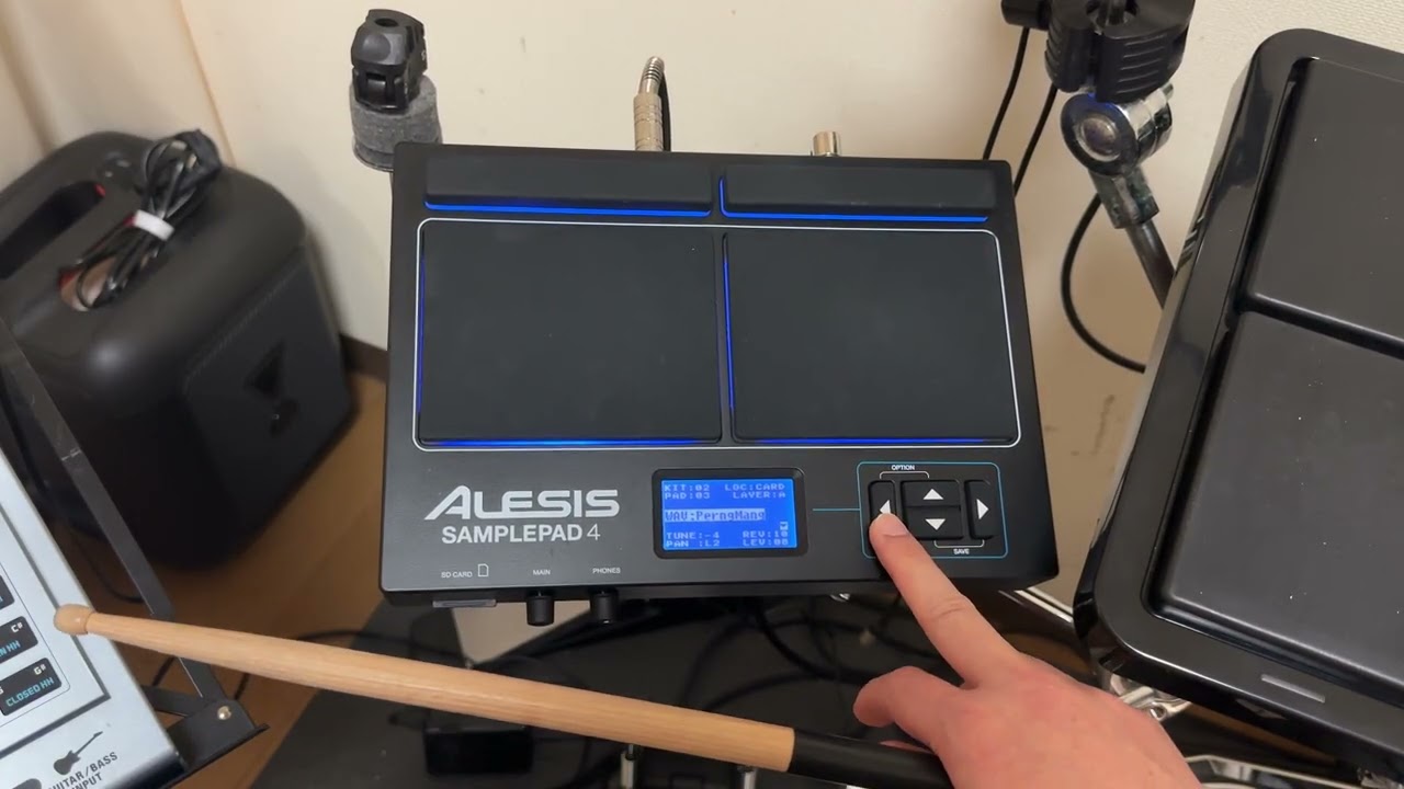 รีวิว Alesis sampled pad4  