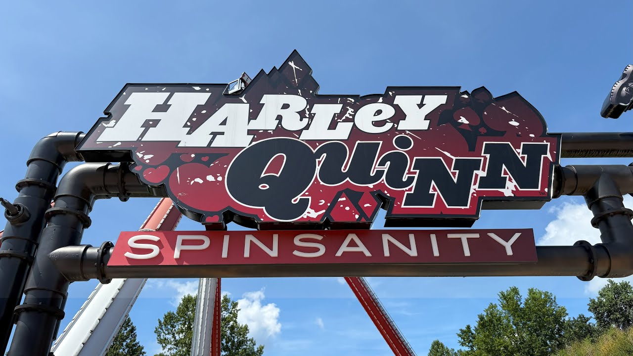 Six Flags America Harley Quinn Spinsanity