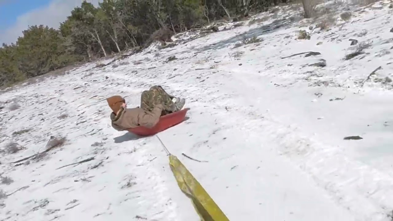 REDNECK SLEDDING SOUTH TEXAS STYLE