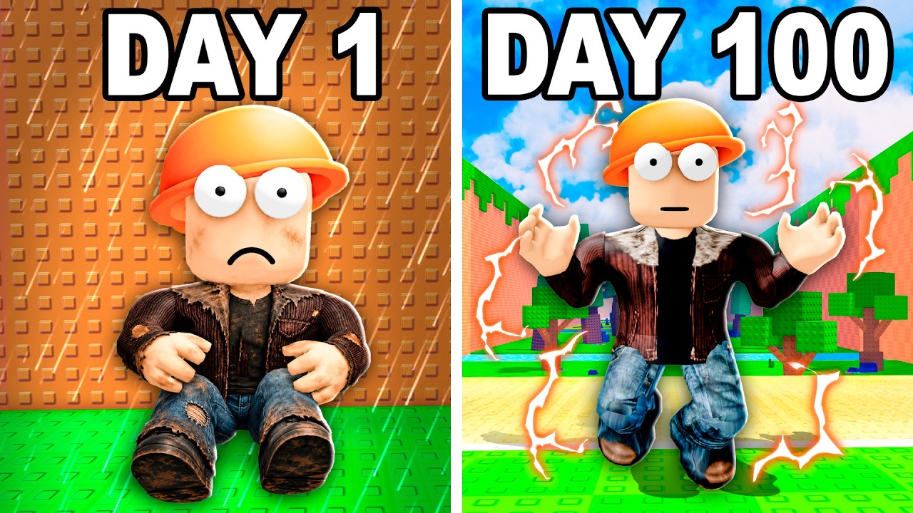 I Survived 100 Days As The OWNER Of Kick a Lucky Block!