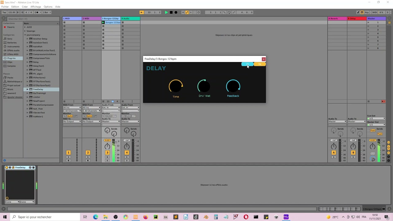 Free Simple audio plugin Delay