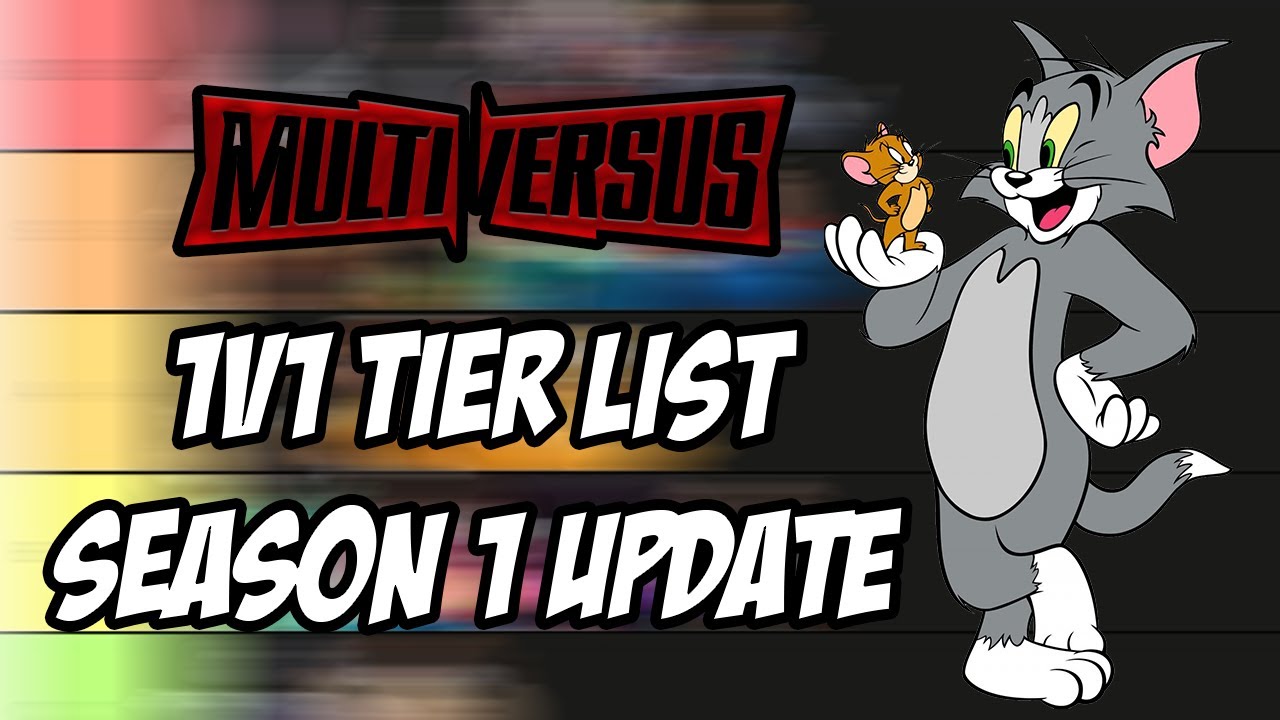 MultiVersus 1v1 Tier List - Season One Patch - Tom & Jerry Main