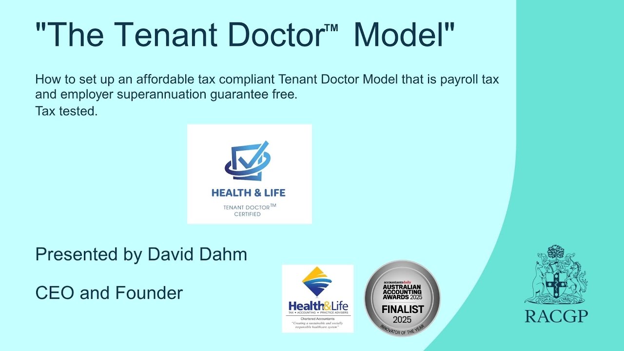 Health & Life Tenant Doctor Webinar 5th June 2025