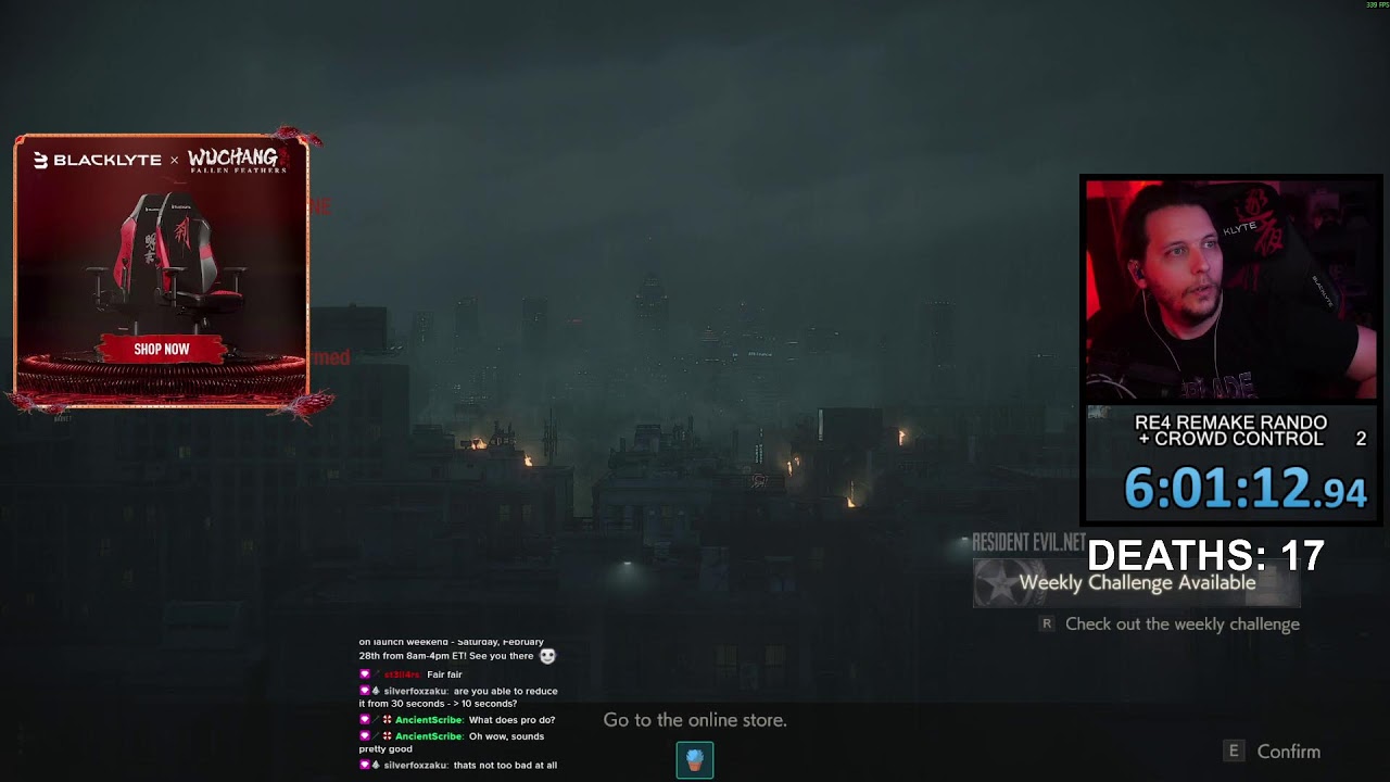 RE2 REMAKE CROWD CONTROL + RANDOMIZER OH LORD