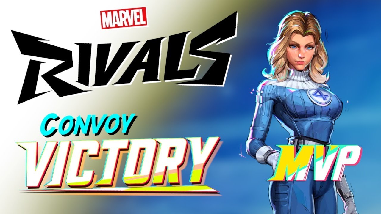 Marvel Rivals - Invisible Woman Convoy Victory! (MVP)