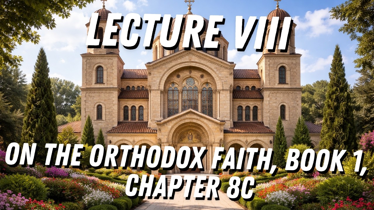 Lecture VIII-C: Unoriginate vs. Unbegotten & Triadic (Inseparable) Operations