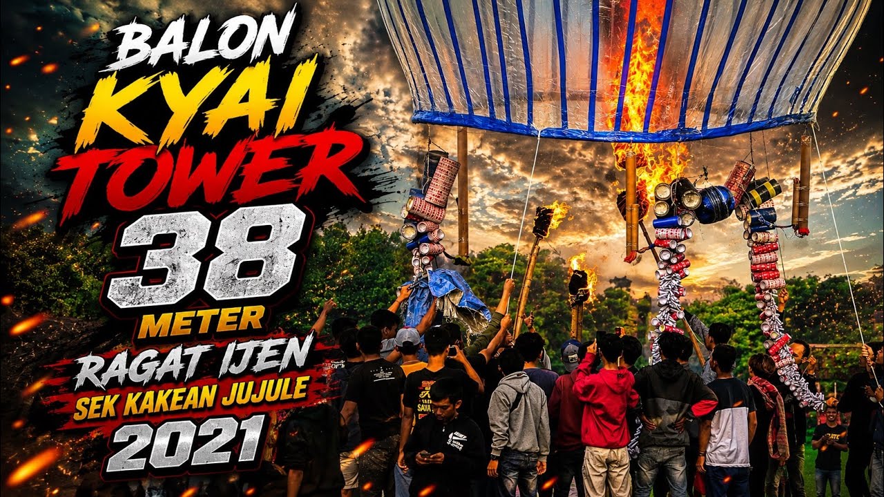 Ontran-ontran Balon KYAI TOWER biru ragat ijen sek kakean jujule