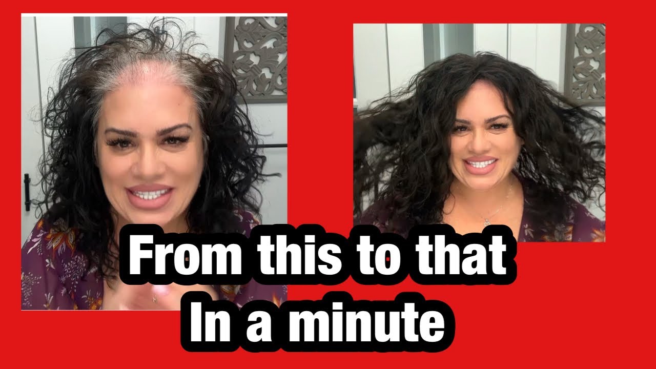 How to go from bald to a full hair in one minute