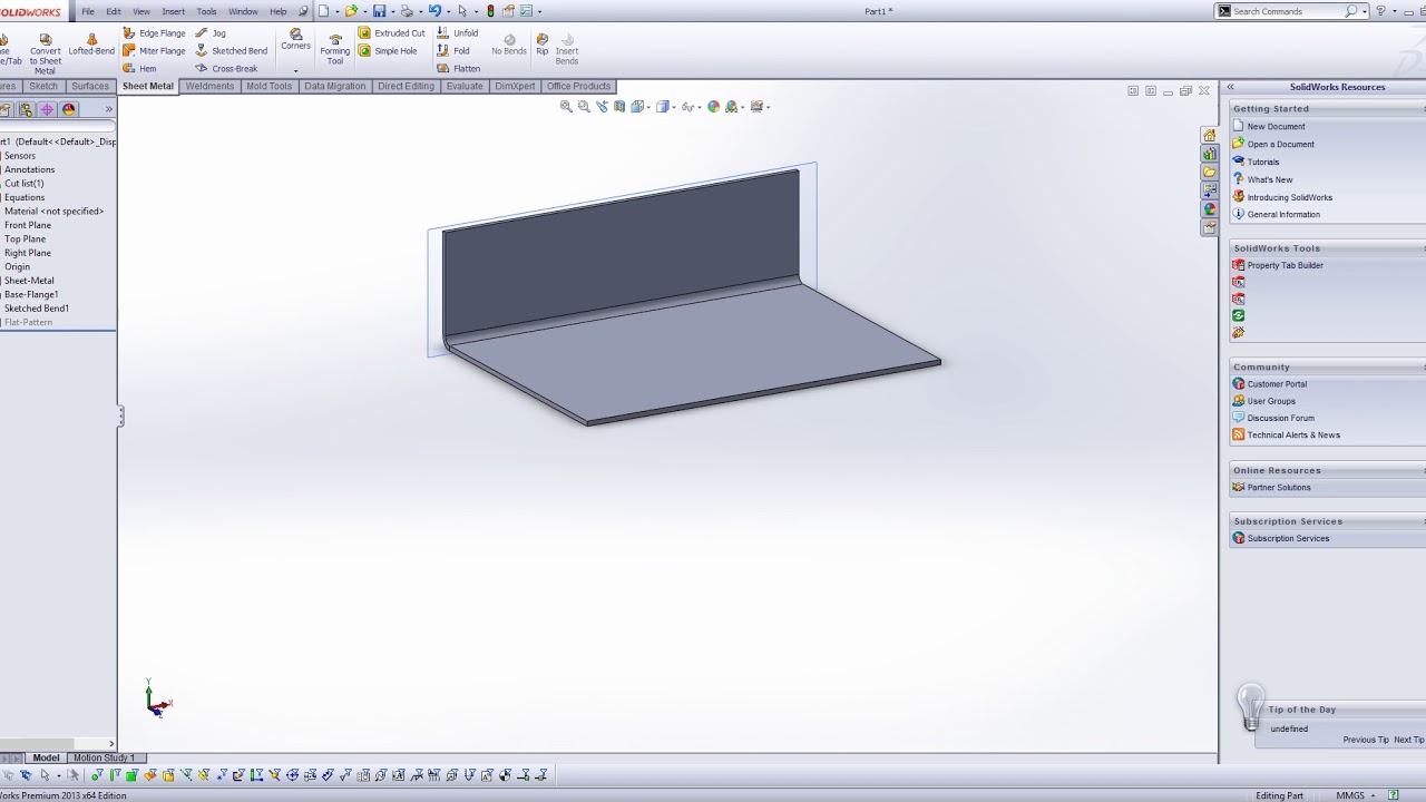 HOW TO USE SKETCH BAND COMMAND IN SOLID WORK