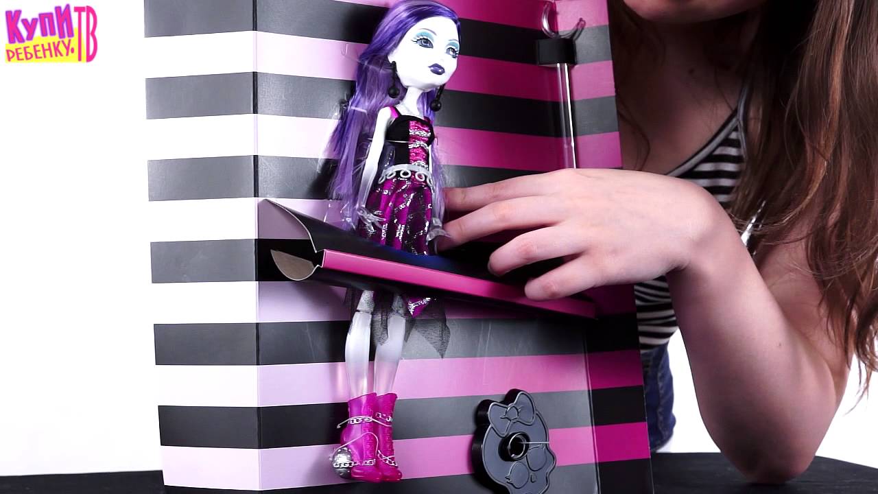 Обзор на Spectra Vondergeist Ghouls Alive Monster High(Спектра Вондергейст Школа Монстров)Y0423