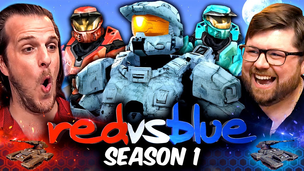We BINGED **RED vs BLUE** Season 1