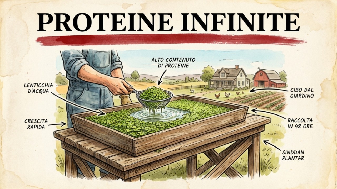 Coltiva proteine illimitate in un secchio — Raddoppia ogni 48 ore
