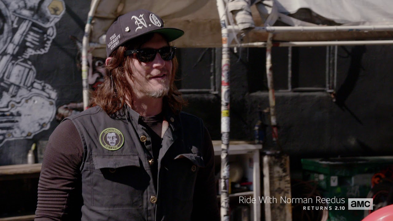 We talk riding with Norman Reedus