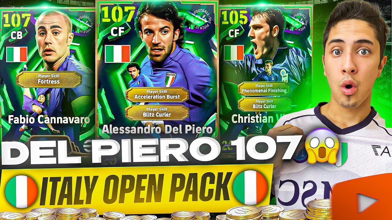 N1 ITALIYA PACK🇮🇹😱| OPEN PACK & GAMEPLAY