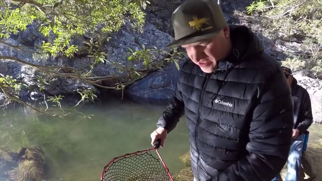 Coxs river trout fishing adventure BLUE MOUNTAINS NSW Lure and Fly