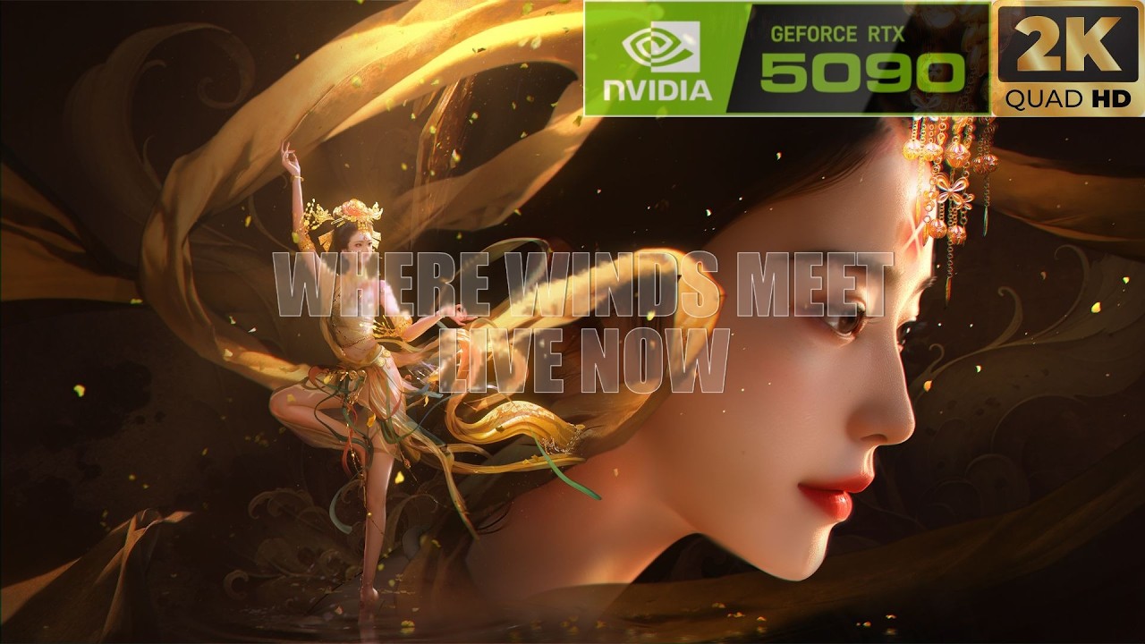 Live Where Winds Meet RTX 5090 AMD 9950x3d 128gb DDR5 GSkill TridentZ5Neo Max Settings 08/03/2026