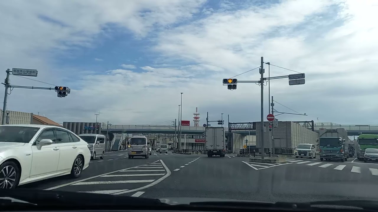 『Drive　市川　浦安』JR総武線・市川駅から東西線・浦安駅　Ichikawa　Urayasu　２０２４・１１・２０　Wed　Chiba　Japan