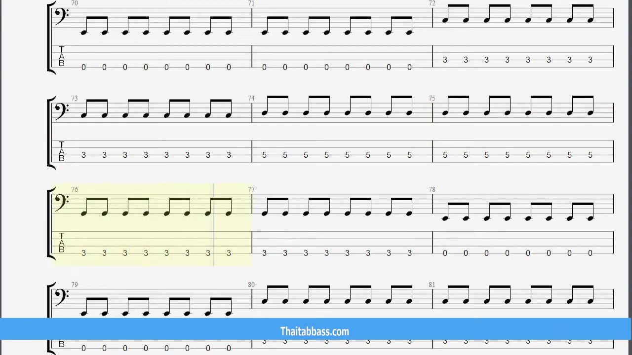 น้ำลาย Tab Bass