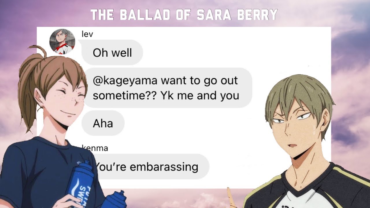 The ballad of kageyama tobio | haikyuu lyric 