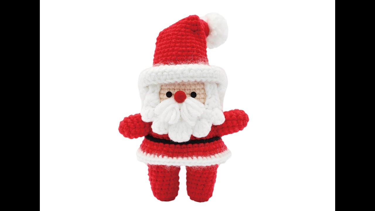 Tutoriel : Père Noël au crochet FR