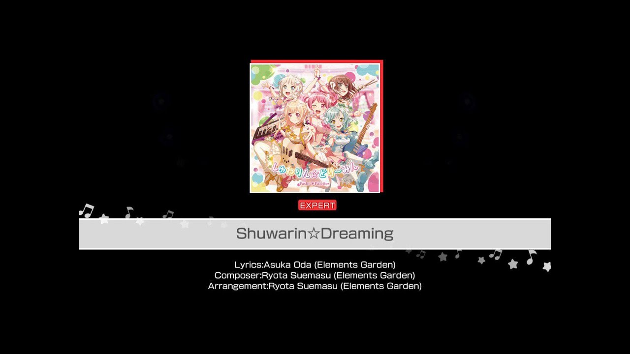 BanG Dream! - Pastel＊Palettes - Shuwarin☆Dreaming (Expert All Perfect) [60fps]