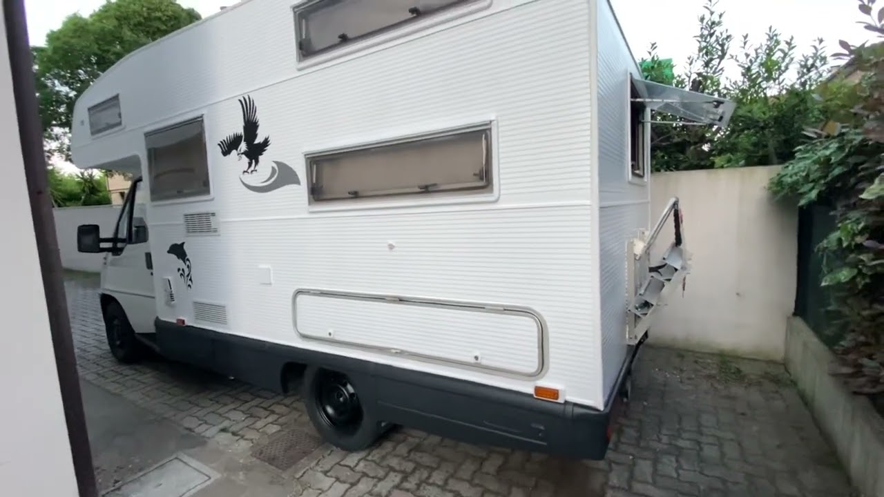 Verniciatura cellula camper. Economico Fai da te