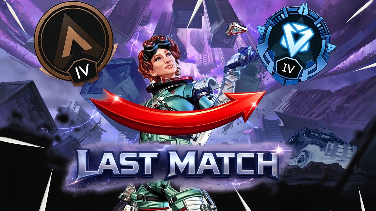 Apex Legends Plat to Diamond Last match **