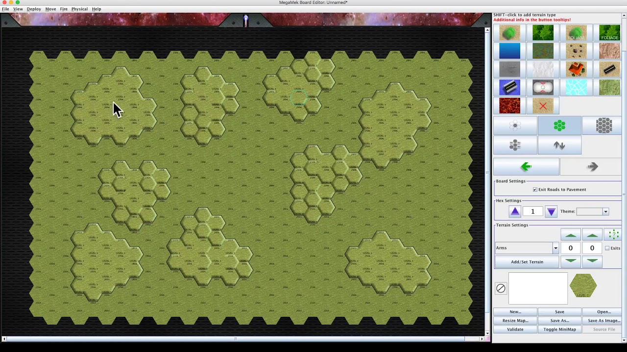 MegaMek Tutorial - Map Editor