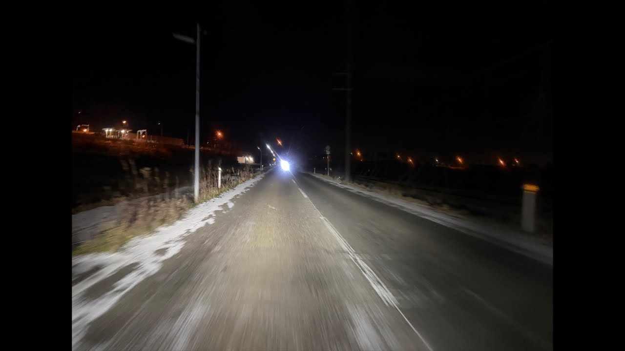 2026年1月8日 新潟市 雪の帰り道 路面凍結ゆっくり帰る 降雪、道路状況 西区→南区まで 寒い