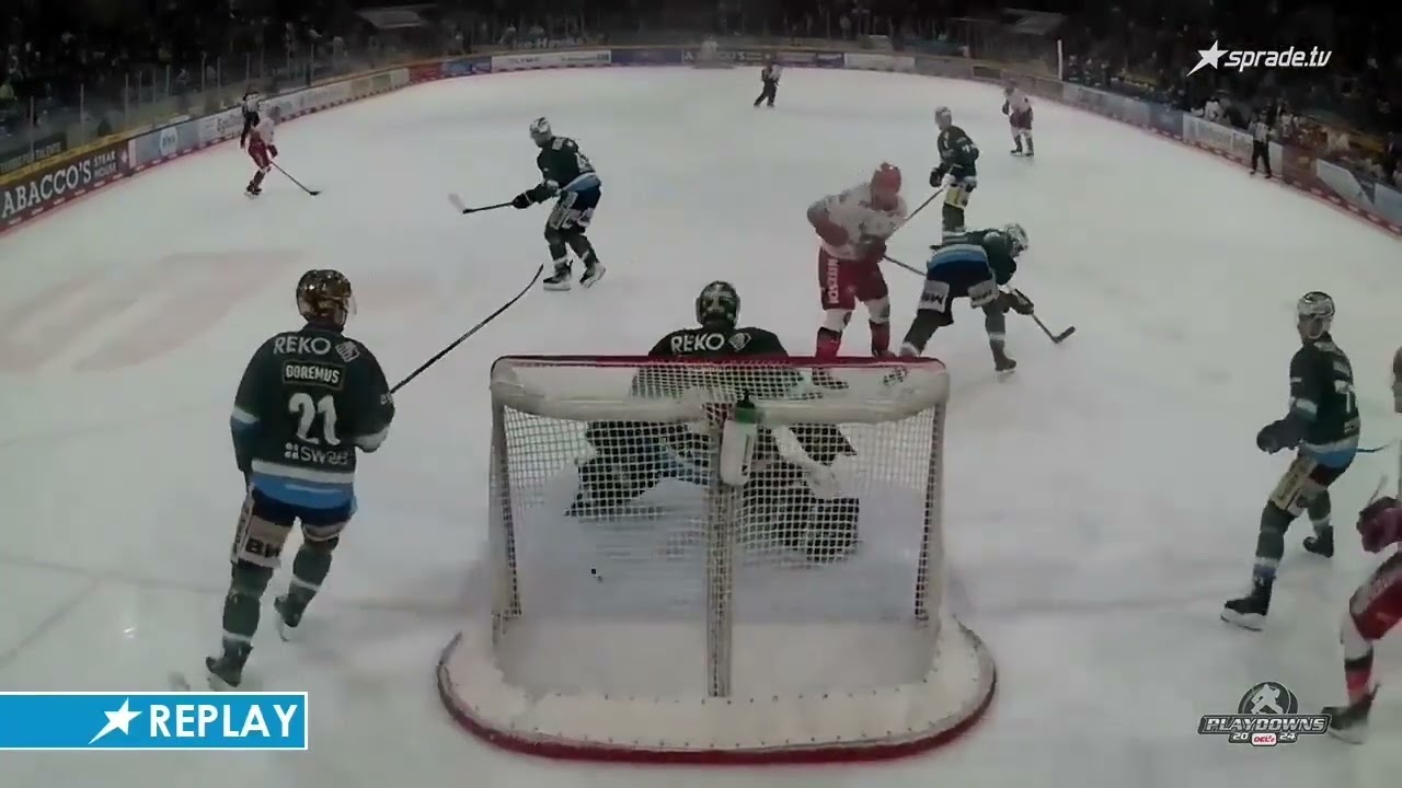 03.04.2024 - Highlights - Bietigheim Steelers vs. Selber Wölfe