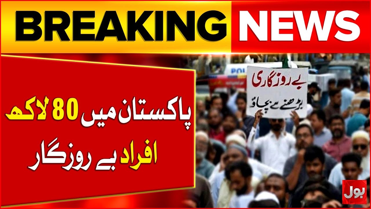 8 Million People Unemployed in Pakistan | Survey Report for Pakistan | Breaking News
