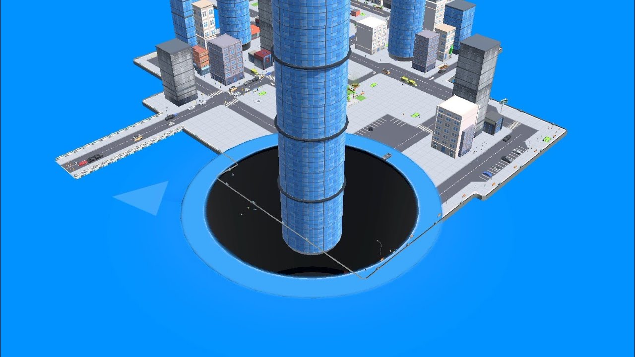 Hole.io - Tutorial New Game Gameplay Walkthrough Android iOS