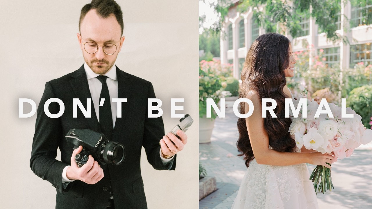 I Wish I NEVER Was A Normal Wedding Photographer