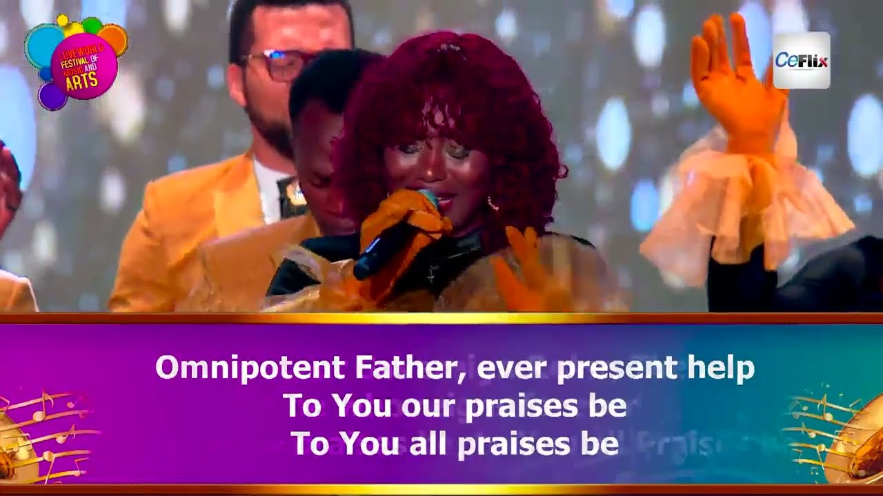 Omnipotent Father - LoveWorld Singers Ministry Center Abuja - Highlights from LFMA 2022 Day 2