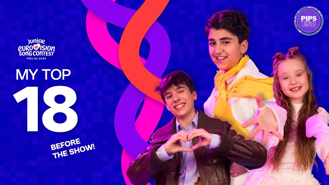 My TOP 18 - Junior Eurovision 2025 | Before the Show