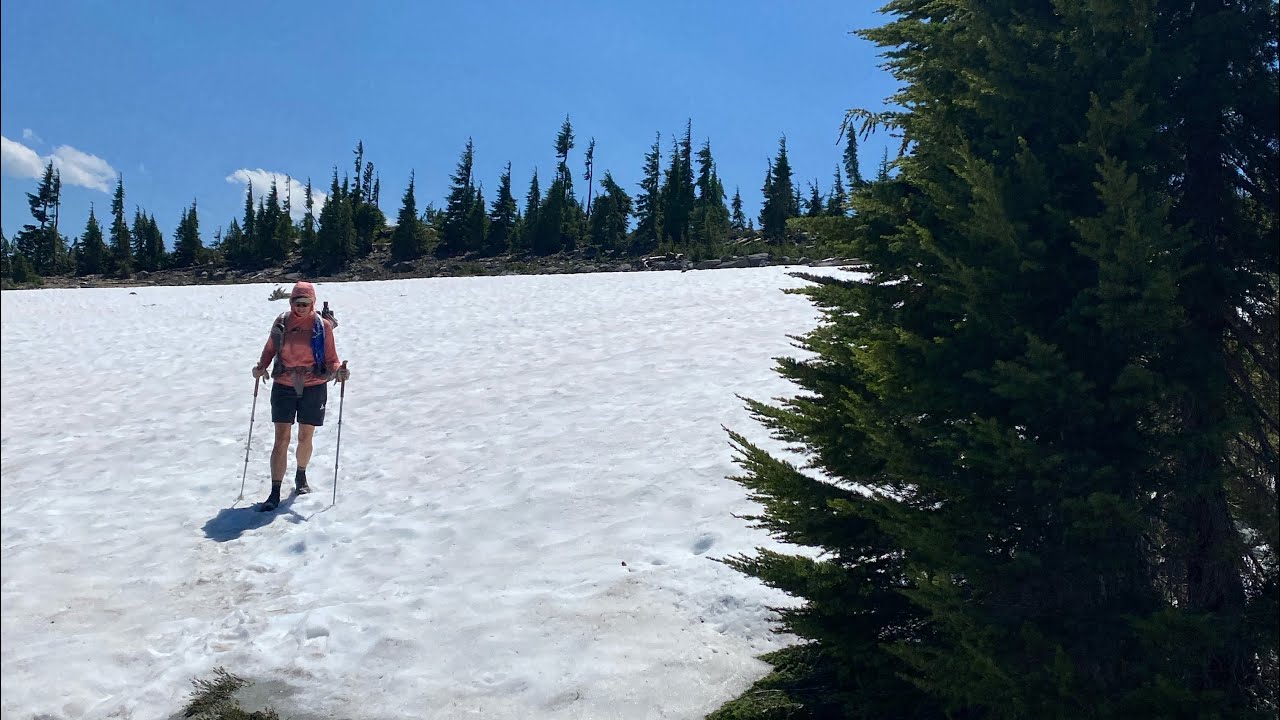 Pacific Crest Trail, completing the Oregon section.