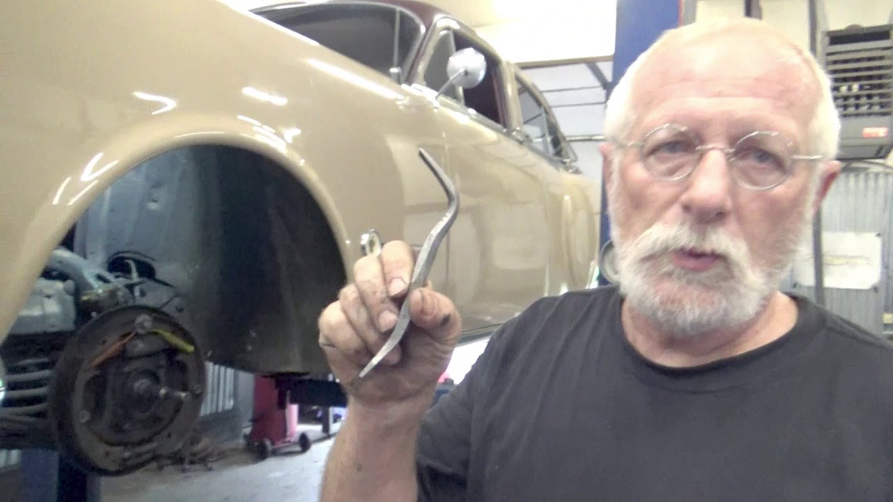 ANTIQUE PACKARD EASY Brake Adjustment (Front and Rear) | Speedwell Garage | Ross Miller