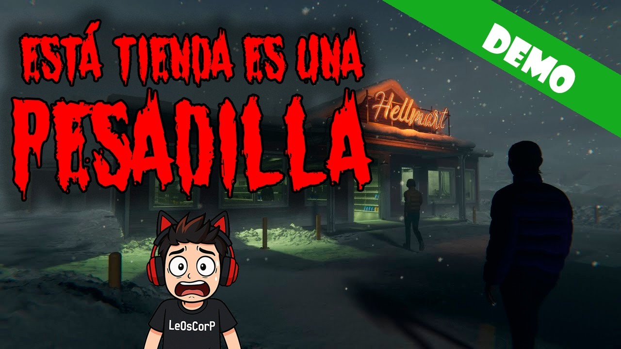 #HELLMART 🛒👻 | DEMO: Trabajando en un súpermercado… ¿qué podría salir mal laborando 3 días? #terror