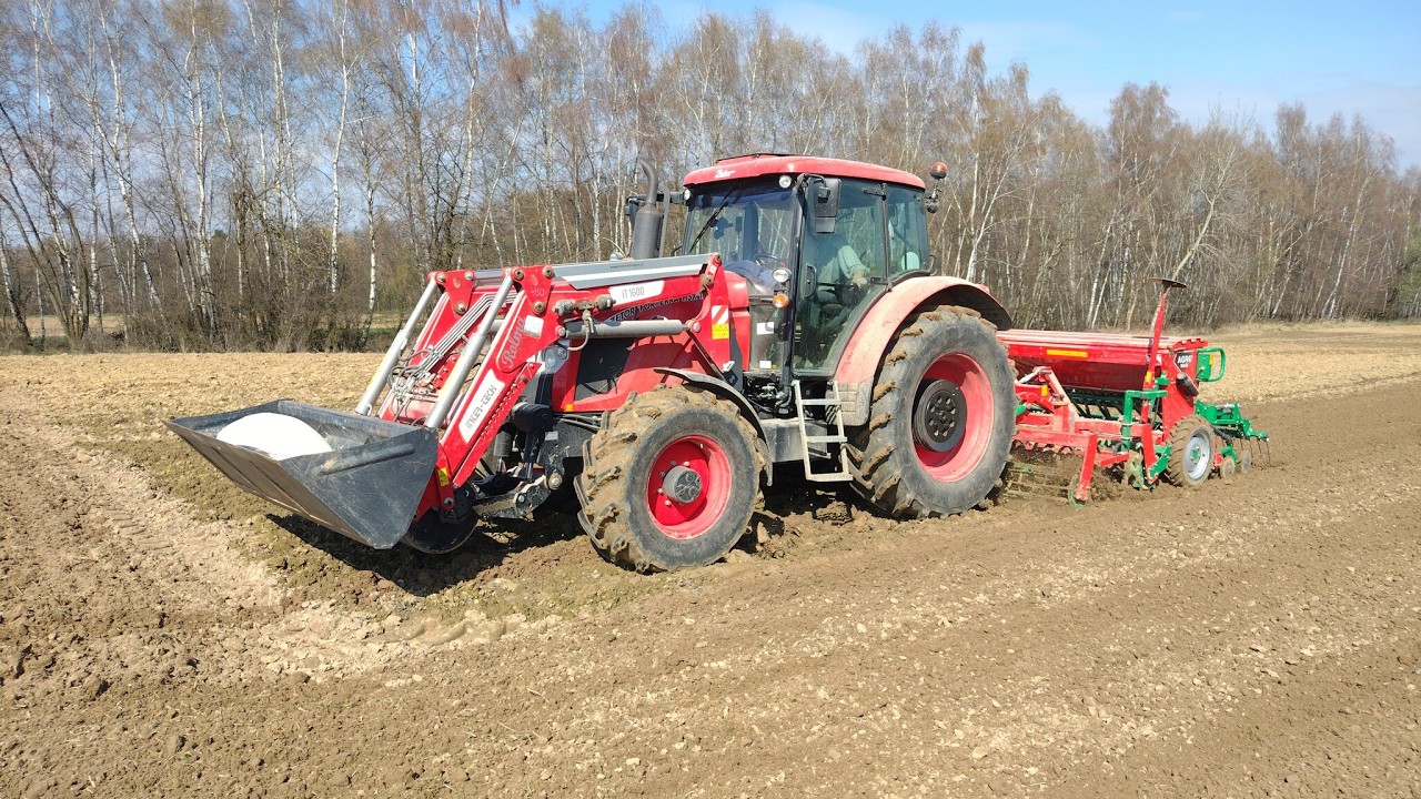 Full obciążony Zetor ! Czy Forterra to wytrzyma ? Siew Jęczmienia 2026