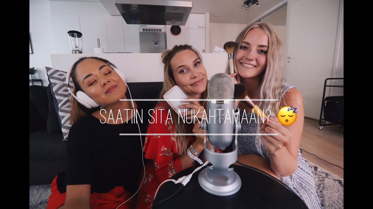 ASMR SUOMI || TINGELSEJÄ KUNNES NUKAHDAT FT. Sita Salminen