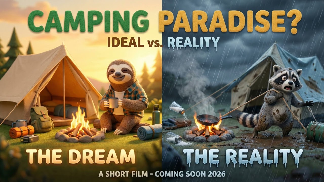 Camping: Expectations vs. Reality 露營才不是你想的那樣！