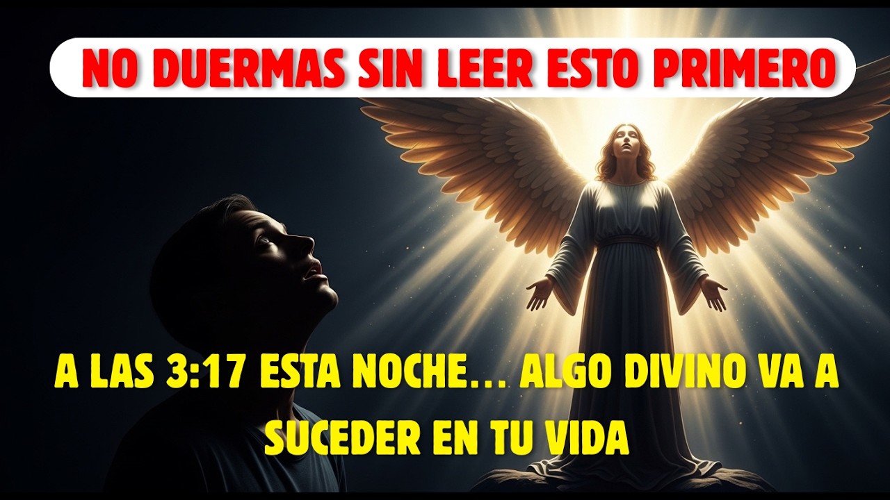 A las 3:17 esta noche… Algo Divino va a Suceder en Tu Vida 😱✨🙏 No Duermas Sin Leer Esto Primero 🔥🌙