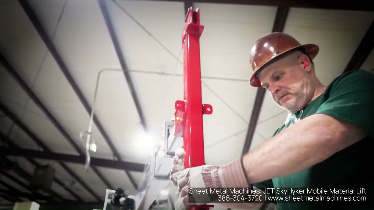 Sheet Metal Machines: JET 25 ft SkyHyker Mobile Material Lift