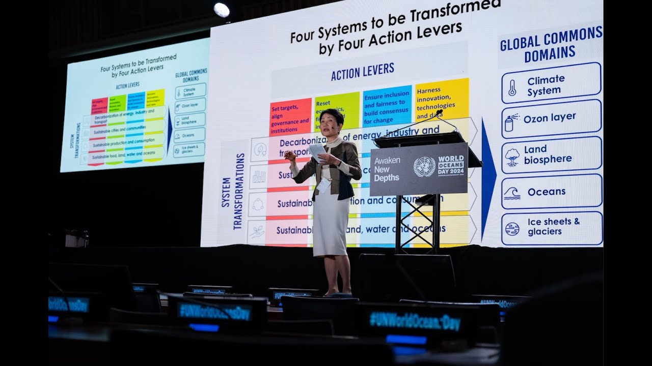 Planetary Boundary Keynotes - UN World Oceans Day 2024