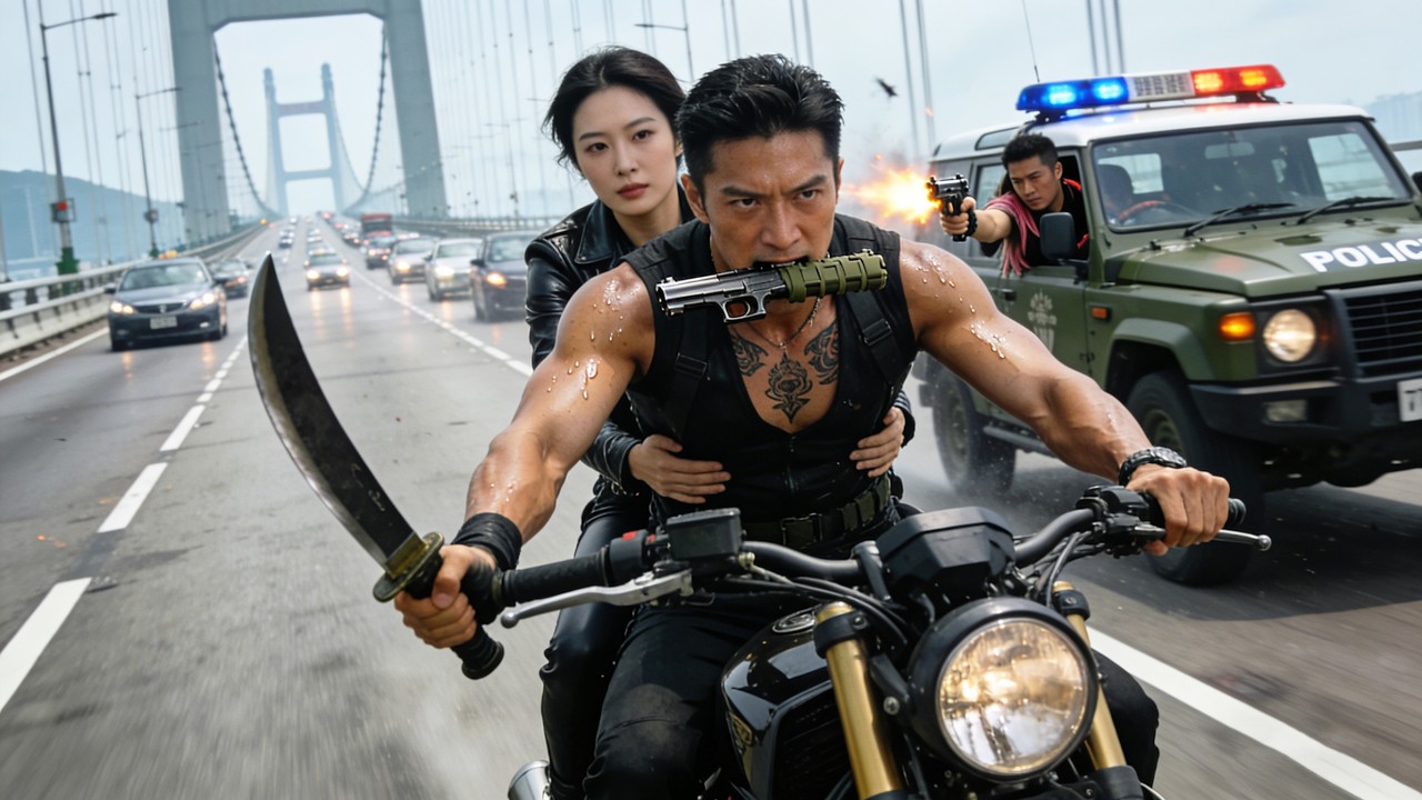 退伍特戰老兵硬追亡命毒梟，公路上演極限槍戰！🔥🔥功夫 | Kung Fu |中国电视剧🔥🔥