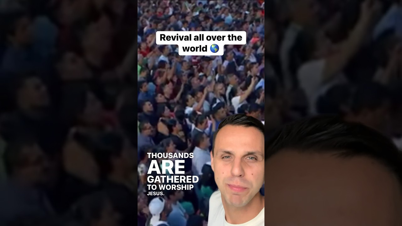 Revival happening all over the world 🌎🔥 #God #Jesus Christian #shorts