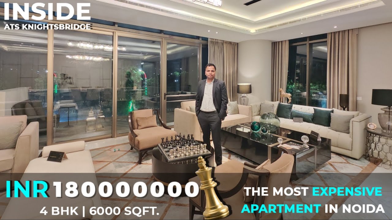 ATS Knightsbridge | Uber Luxury Apartment in Noida | 4 BHK 6000 sq ft ₹18cr