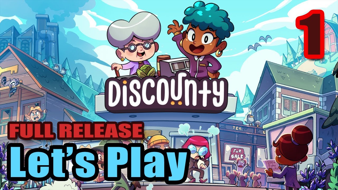 Let's Play - Discounty - Run Your Own Supermarket - Shopkeeper Tycoon - Full Gameplay (Full Version)