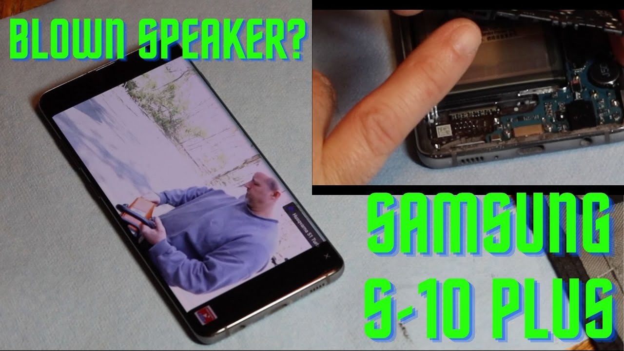 Samsung S10+ Plus updated speaker board Loud speaker and rear glass